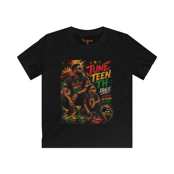 Juneteenth 1865 Father & Son Youth Tee