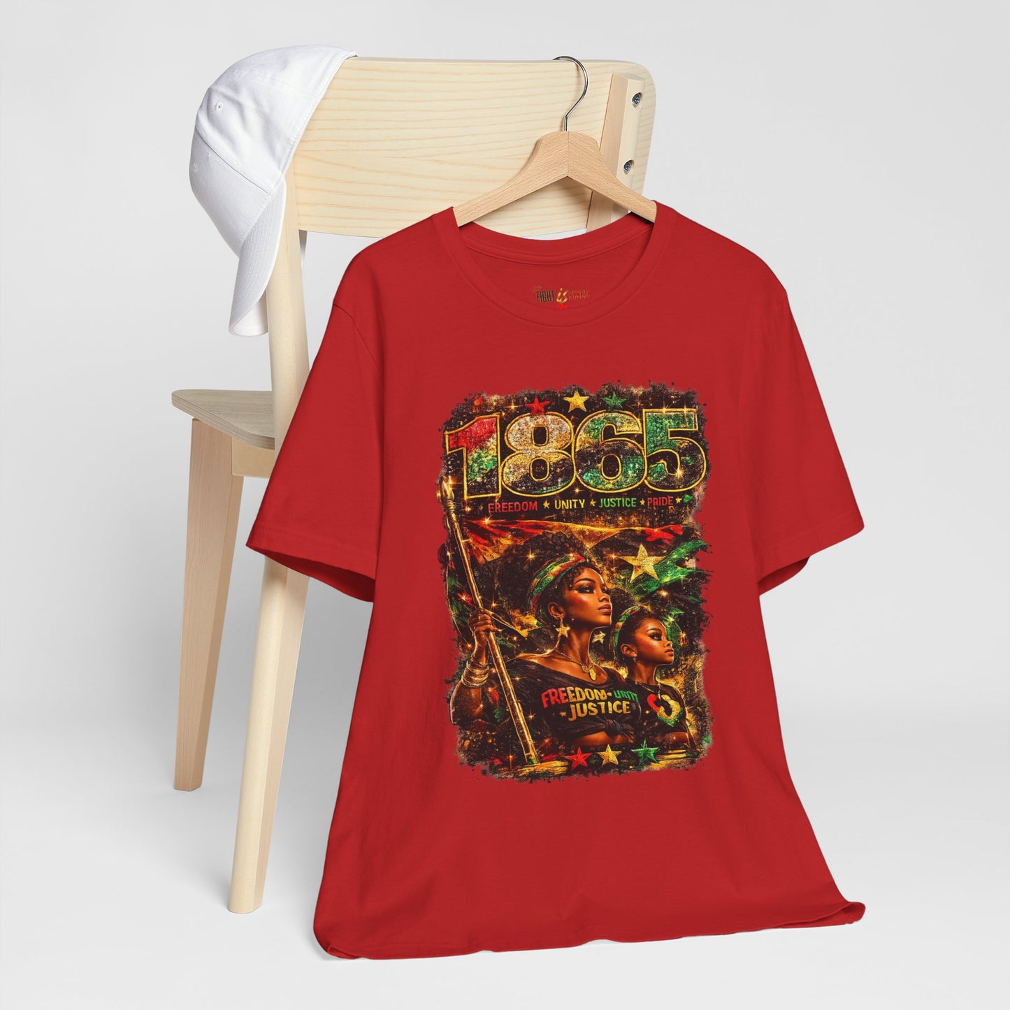 1865 Freedom Unity Justice Pride Women's Tee | Juneteenth Mother & Daughter Graphic T-Shirt