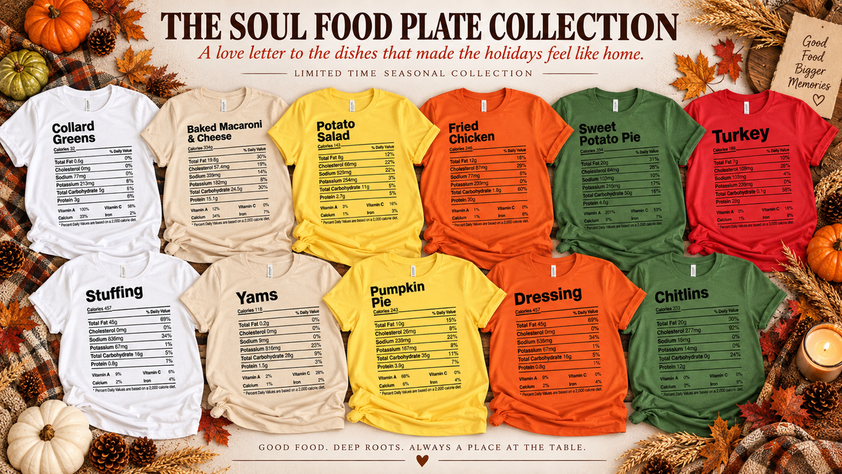 THE SOUL FOOD PLATE COLLECTION | Pick Your Plate Tee