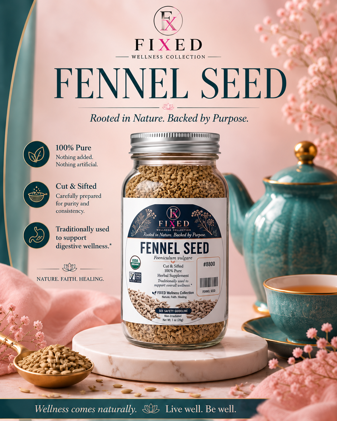 Fennel Seed Organic Loose