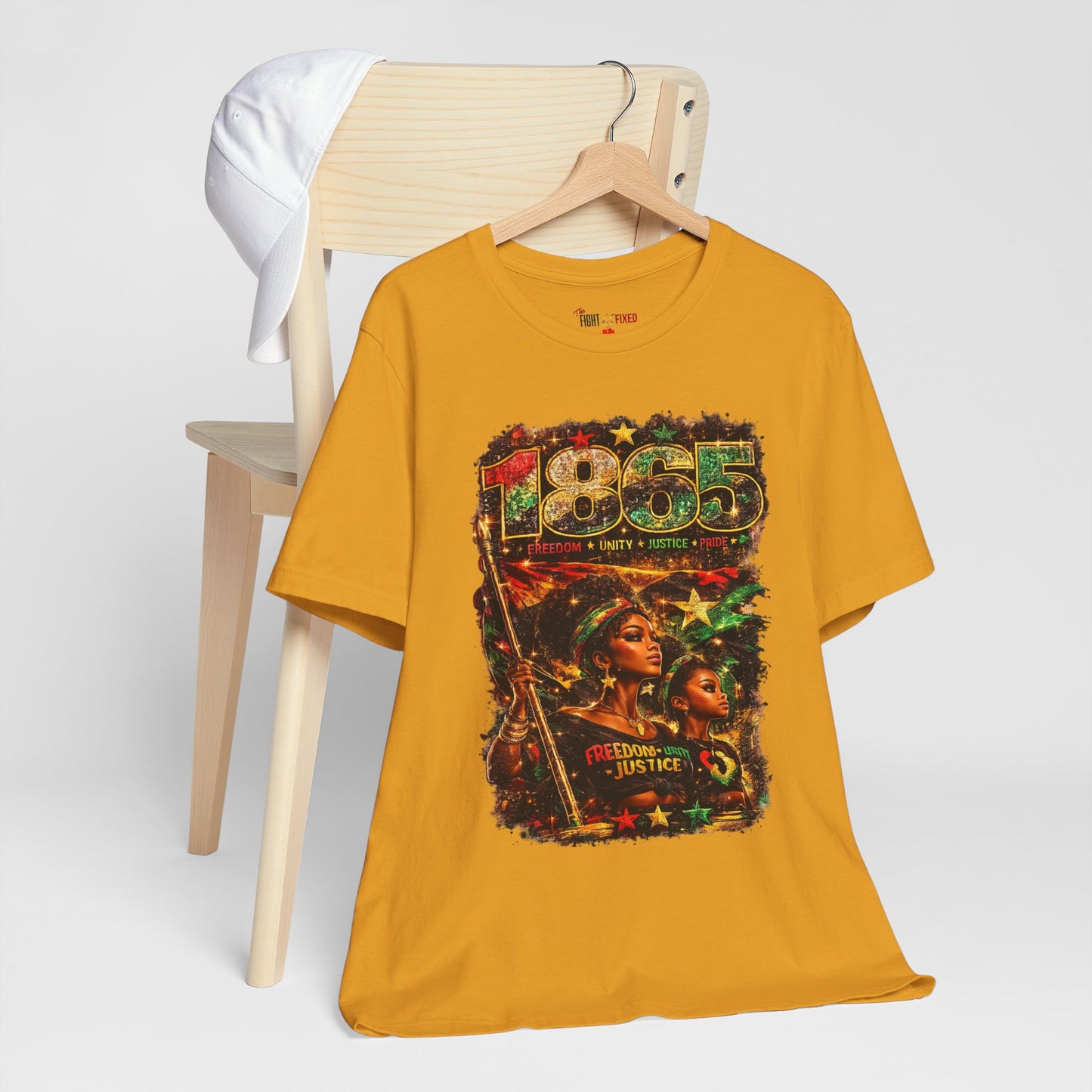 1865 Freedom Unity Justice Pride Women's Tee | Juneteenth Mother & Daughter Graphic T-Shirt