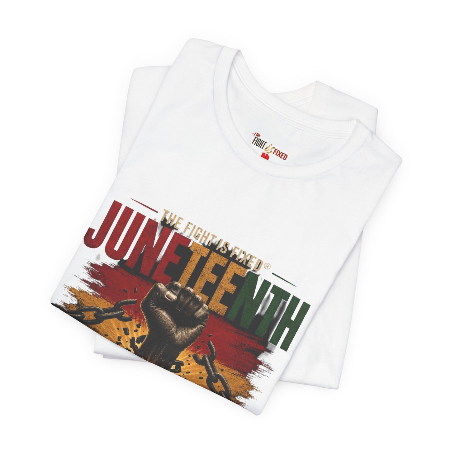 Juneteenth "Our Freedom. His Victory." Tee
