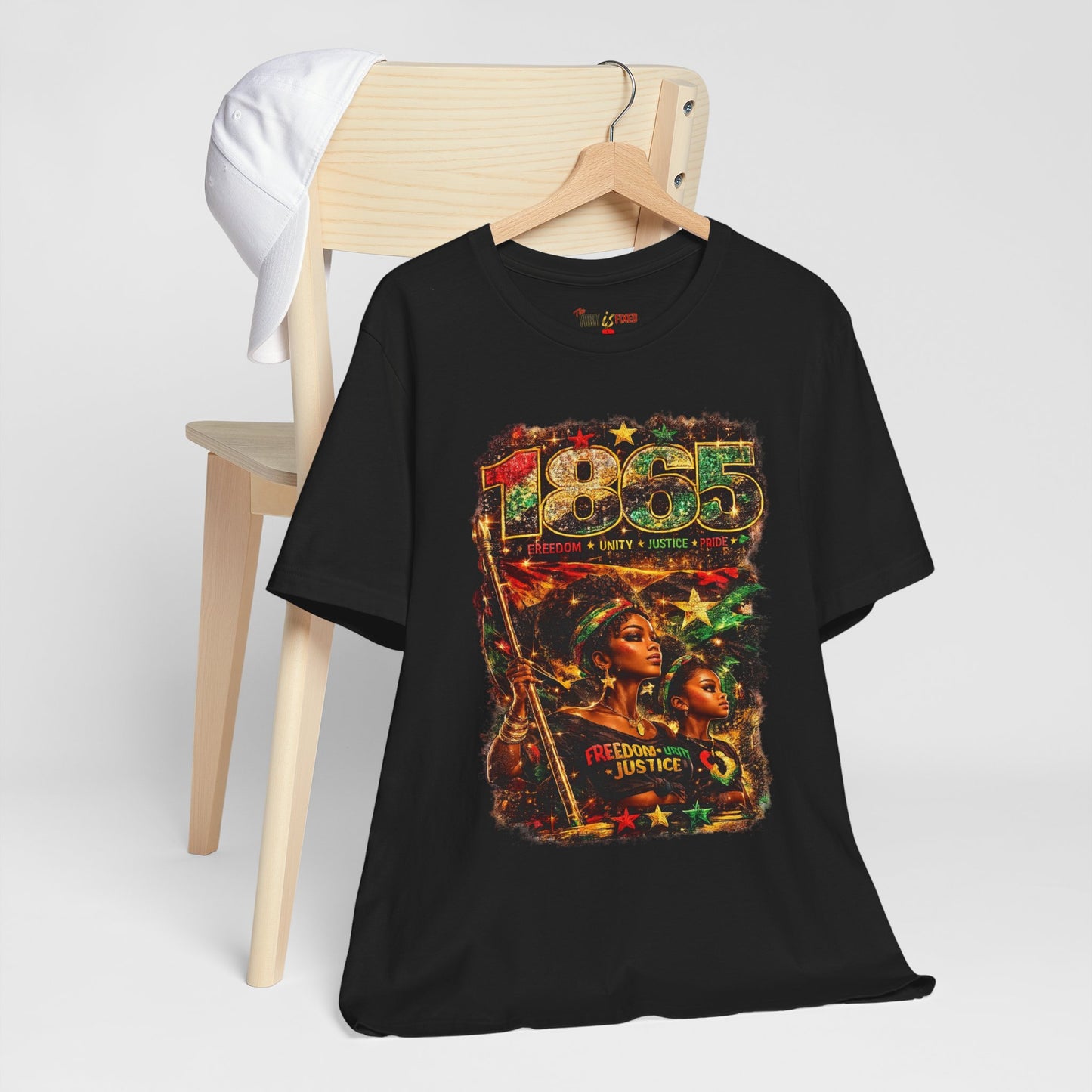 1865 Freedom Unity Justice Pride Women's Tee | Juneteenth Mother & Daughter Graphic T-Shirt