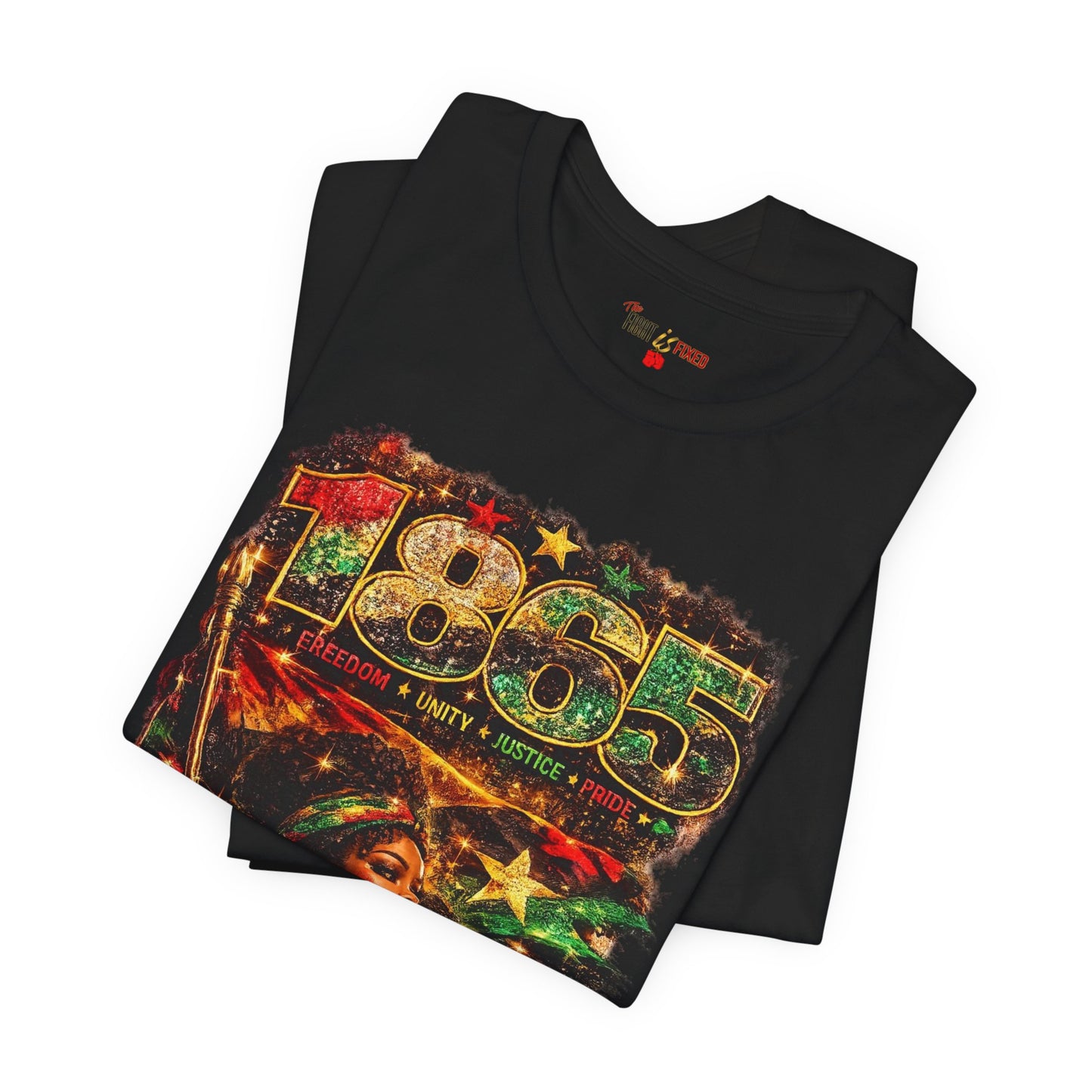 1865 Freedom Unity Justice Pride Women's Tee | Juneteenth Mother & Daughter Graphic T-Shirt