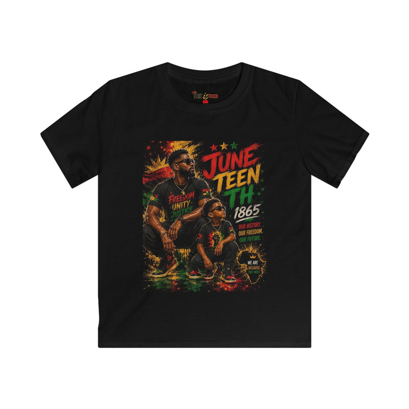 Juneteenth 1865 Father & Son Youth Tee