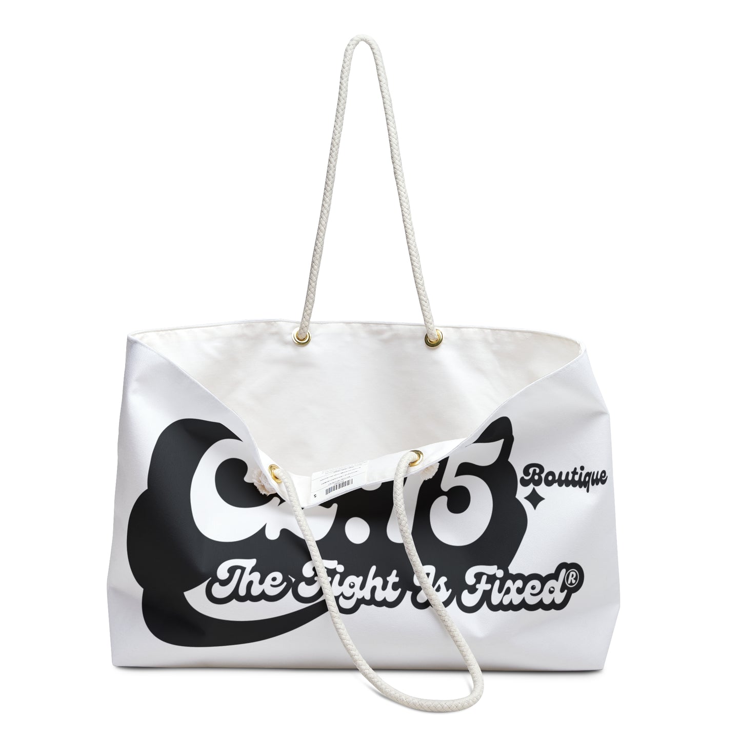 C2:15 Boutique Weekender Bag | The Fight Is Fixed® Tote