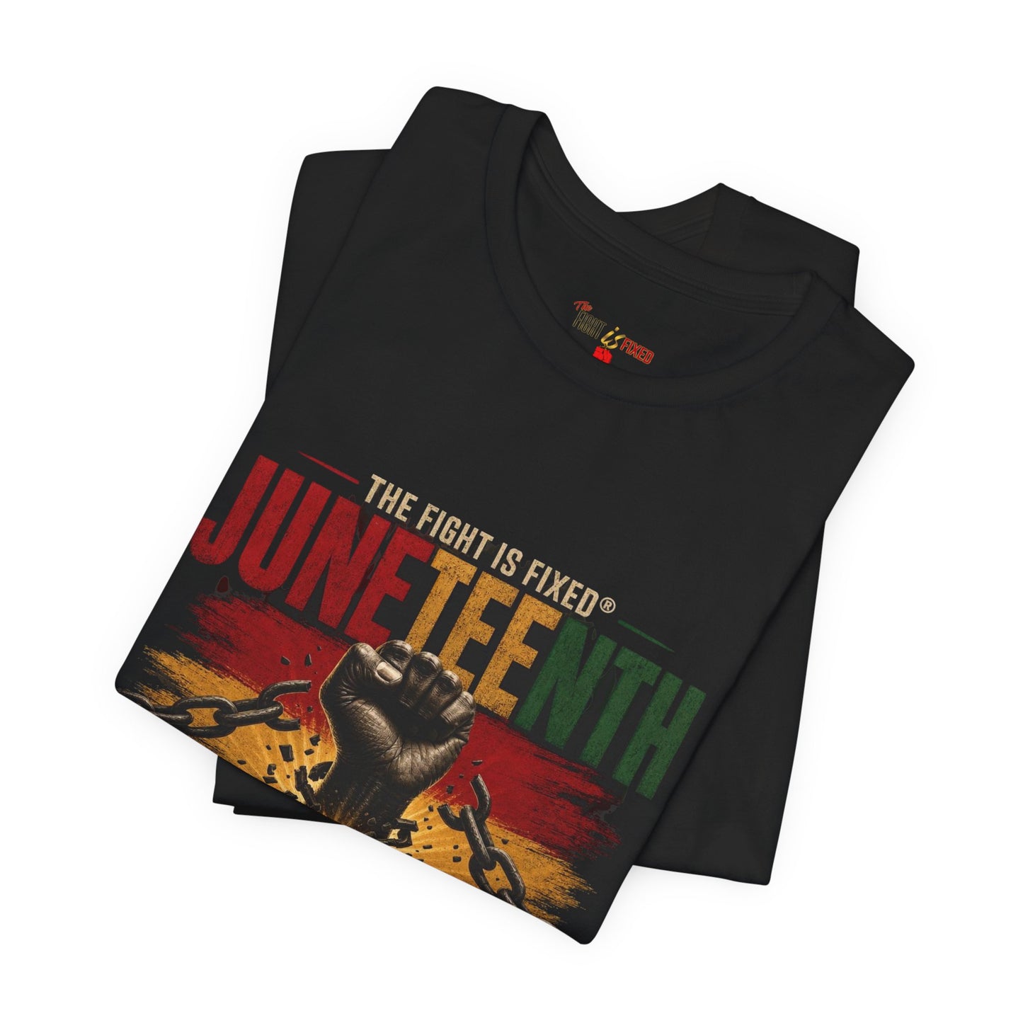 Juneteenth "Our Freedom. His Victory." Tee
