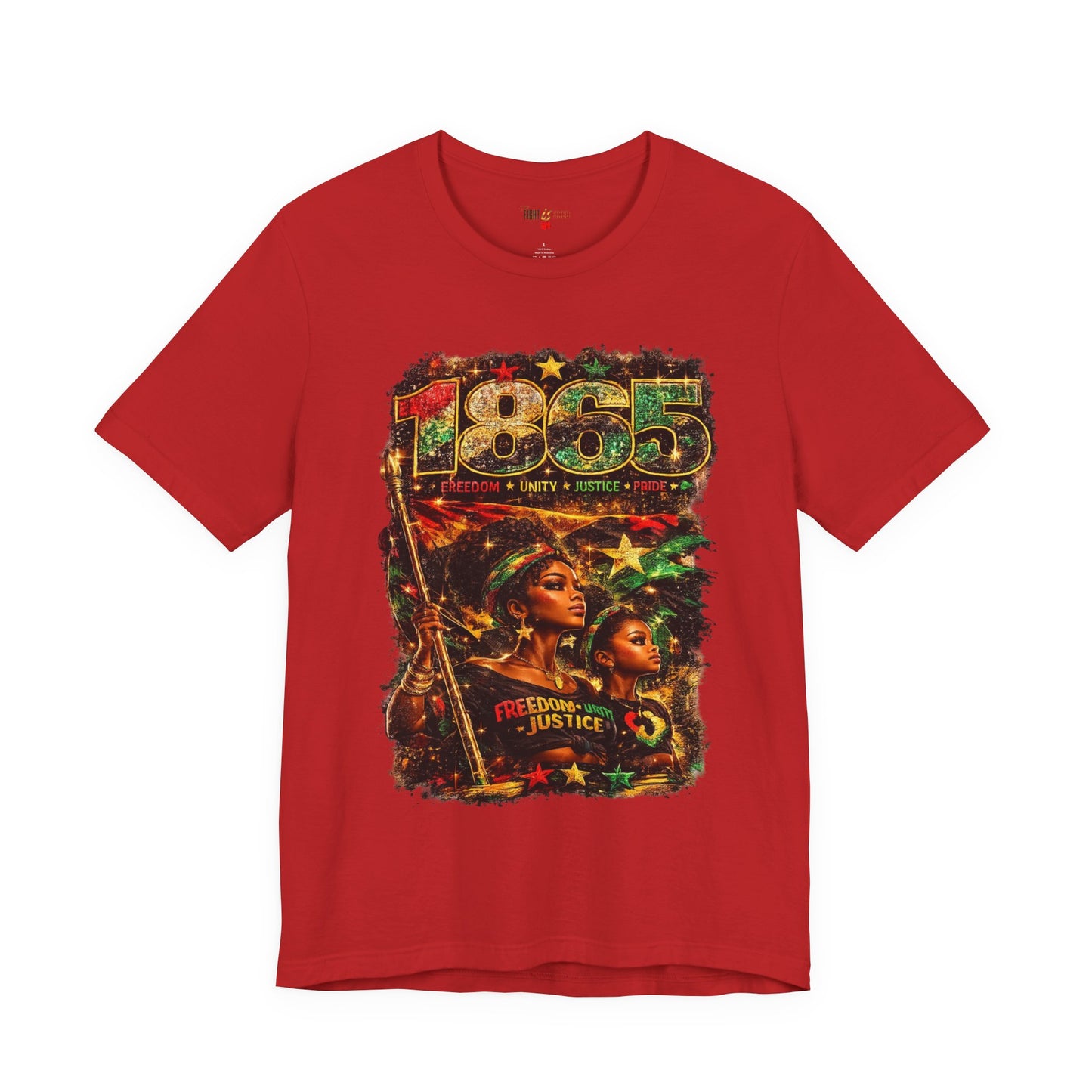 1865 Freedom Unity Justice Pride Women's Tee | Juneteenth Mother & Daughter Graphic T-Shirt