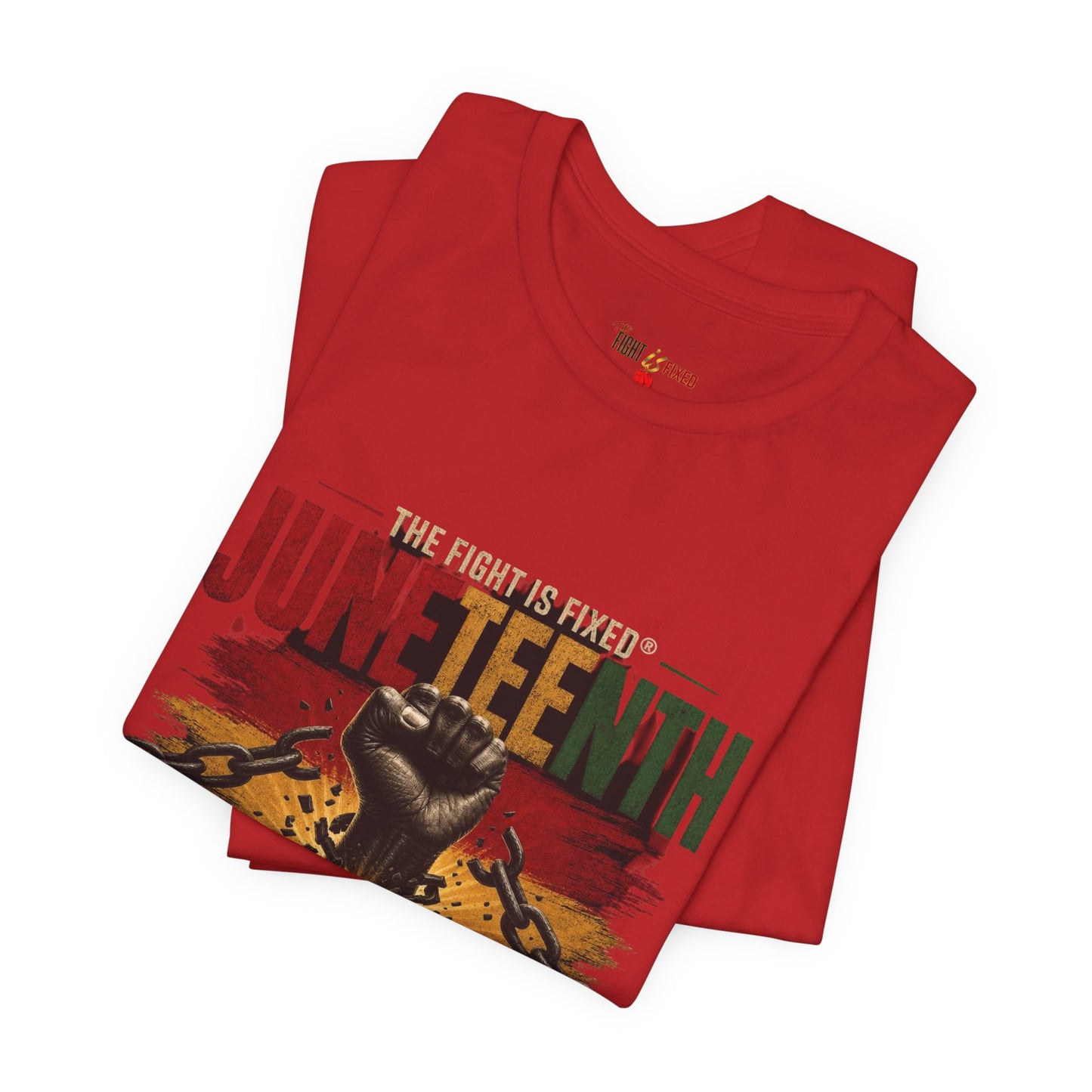 Juneteenth "Our Freedom. His Victory." Tee