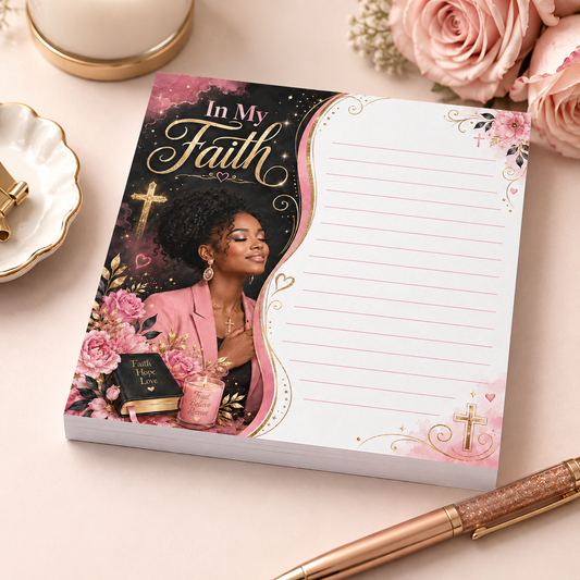 The Fight Is Fixed® Notepad Collection (PRE-ORDERS ACCEPTED)