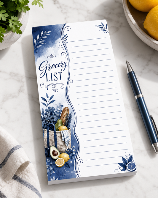 Grocery List Notepad