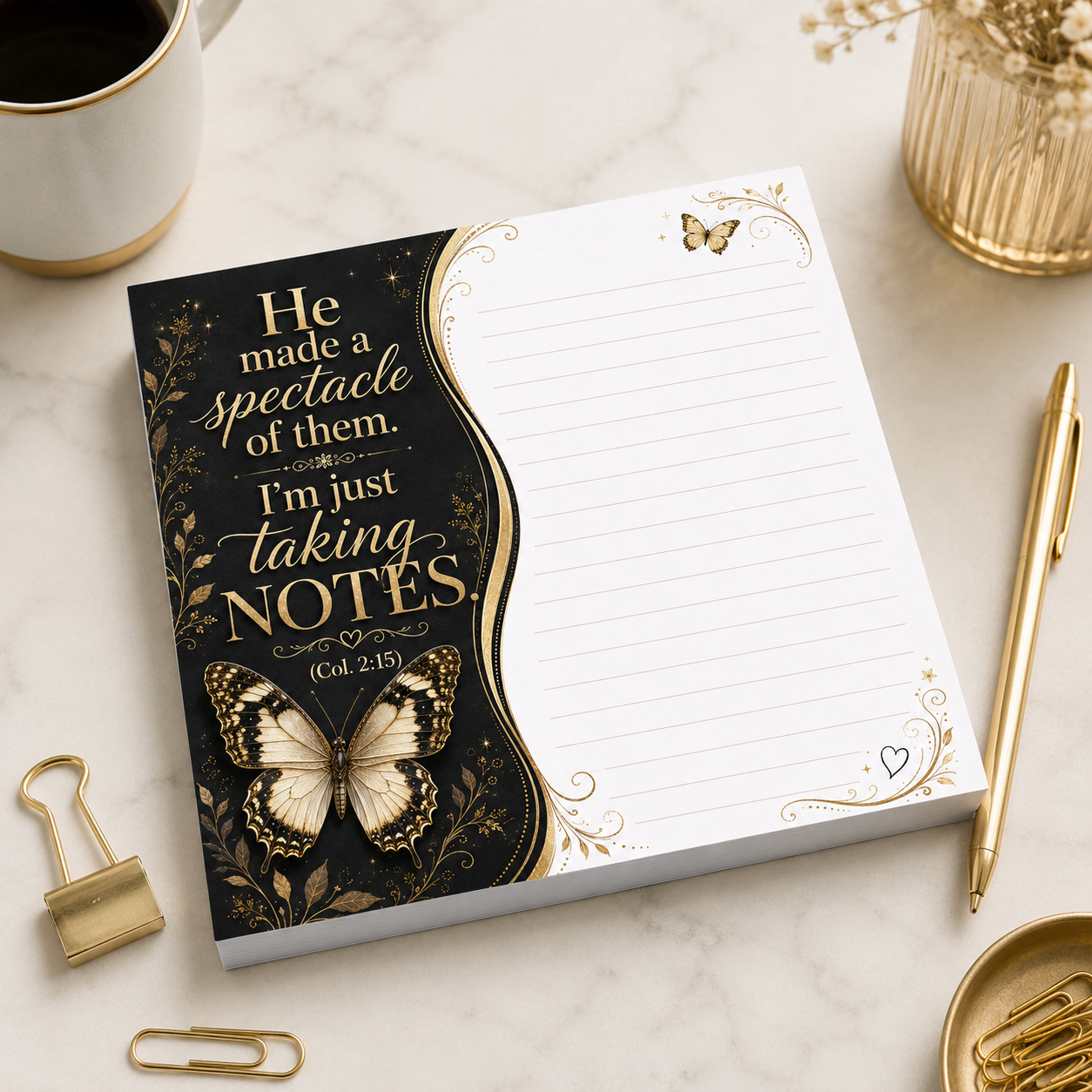 The Fight Is Fixed® Notepad Collection (PRE-ORDERS ACCEPTED)