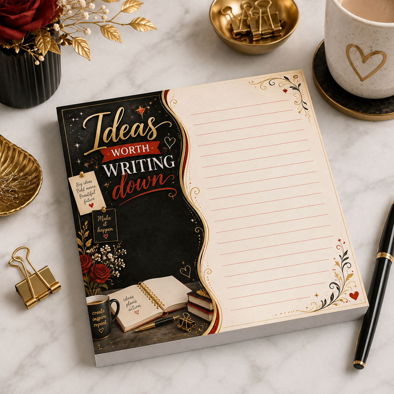 The Fight Is Fixed® Notepad Collection (PRE-ORDERS ACCEPTED)