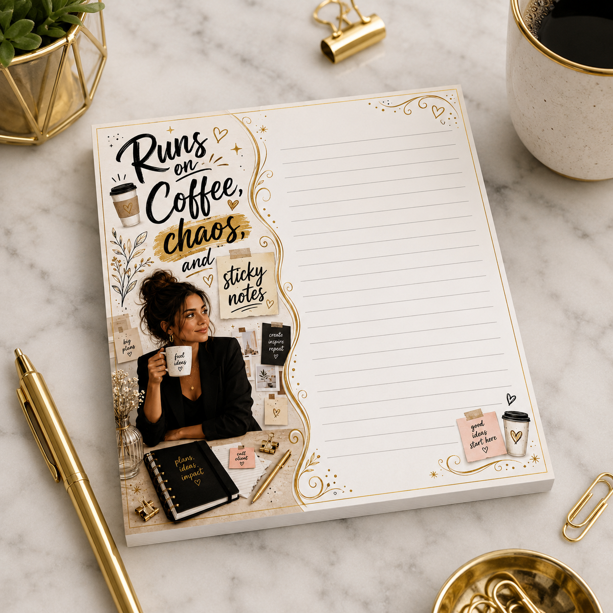The Fight Is Fixed® Notepad Collection (PRE-ORDERS ACCEPTED)