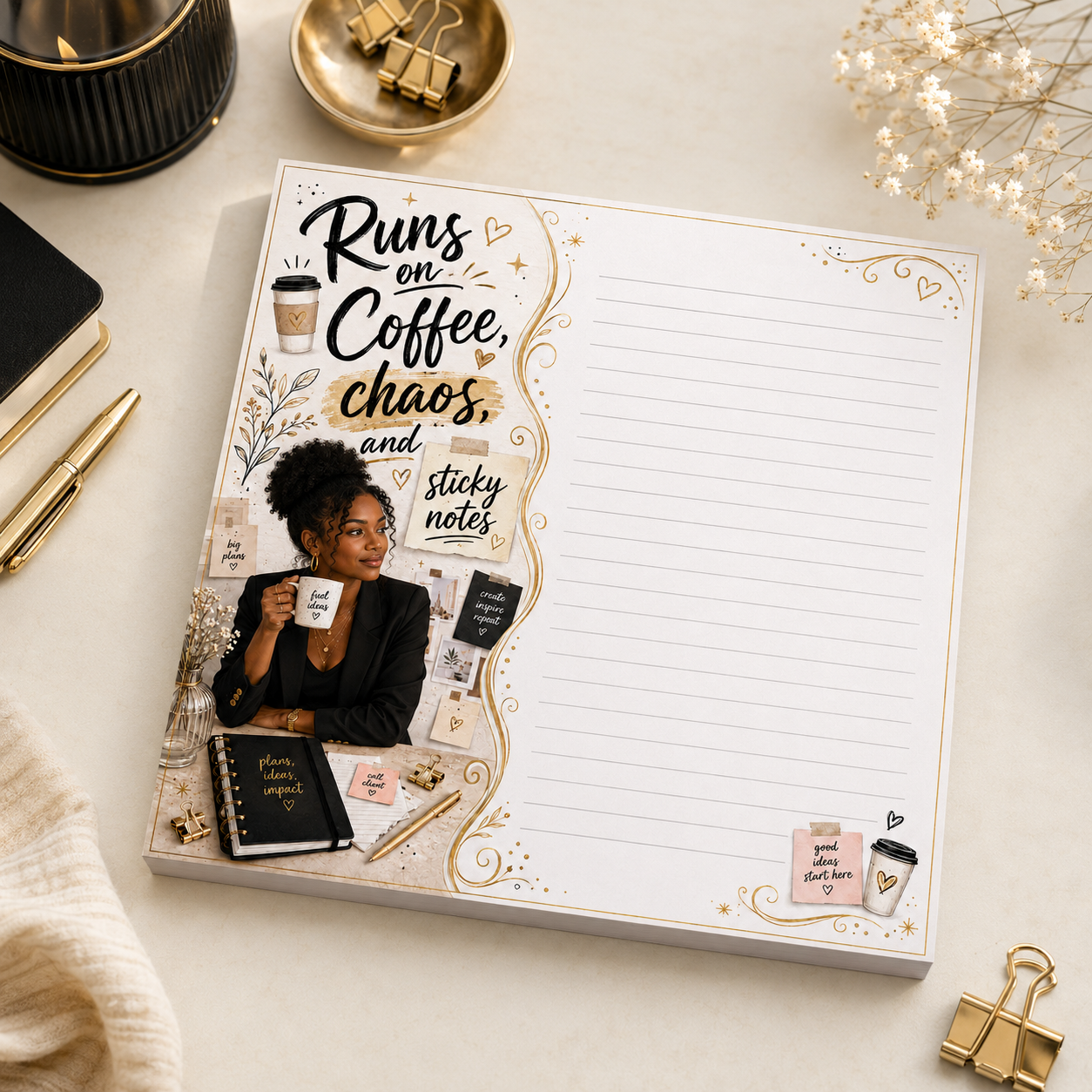 The Fight Is Fixed® Notepad Collection (PRE-ORDERS ACCEPTED)