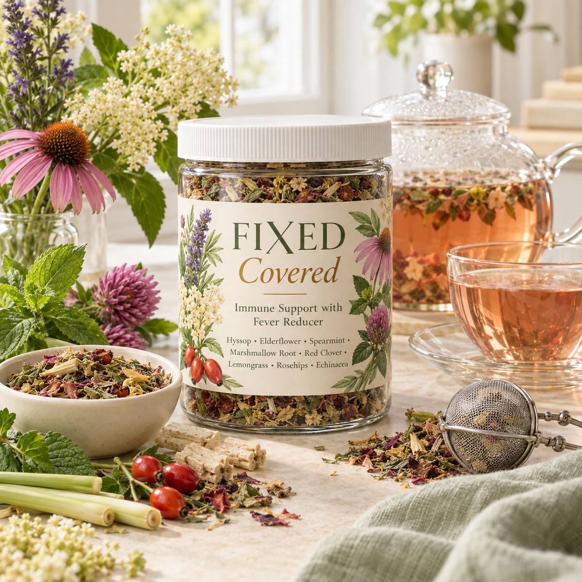 FIXED Covered - Immune System Booster w/Fever Reducer
